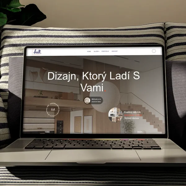 tvorba web stránky Brill