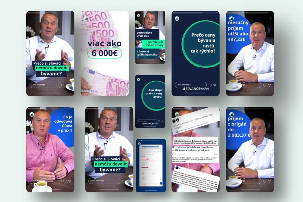 Social media marketing Financeworld