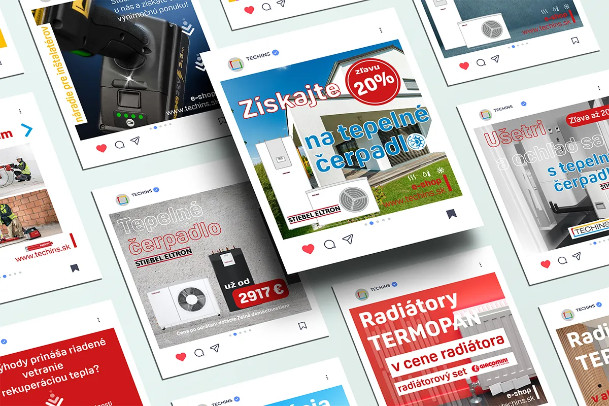 social media marketing Techins s.r.o.