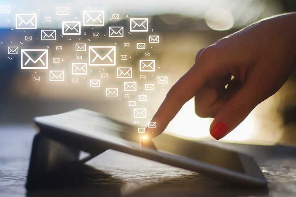 e-mail marketing, ilustračný obrázok